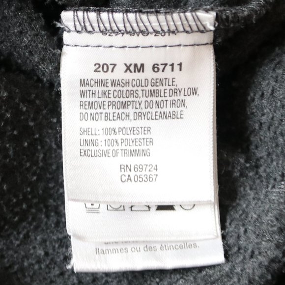 Columbia Fleece Sweater Gray Mens Large Full Zip Jacket - Picture 8 of 8